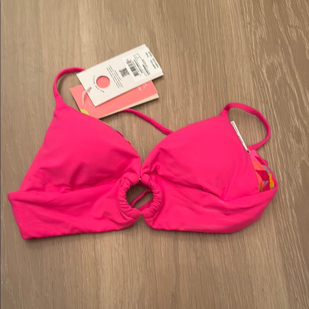 Pink Women's Swim Top